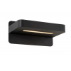LUCIDE ATKIN wall Light LED 5W+USB port 25/14/11cm Black 77280/05/30