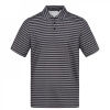 Slazenger Stripe pánske polo tričko Black 3XL