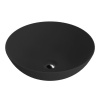 Lavita ROSA BLACK umývadlo na dosku O 40 cm čierna 40 x 40 x 13,5 cm 5900378334279