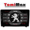 TomiMax Peugeot 407 Android 13 autorádio s WIFI, GPS, USB, BT HW výbava: QLED 8 Core 8GB+256GB HIGH - iba displej A,C