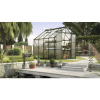 Skleník Vitavia Uranus 6700 polykarbonát 4 mm 257x258 cm zelený vr. základového rámu