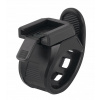 Držiak pre svetlo FORCE BUG/SHARK, guma, čierny