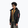 Pánska bunda Alpha Industries MA-1 Hooded Bomber black