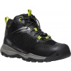 Detská obuv Keen Wanduro Mid WP Youth black/silver 34EU