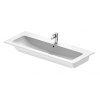 Duravit ME by Starck - Nábytkové umývadlo, 123x49 cm, 1 otvor na batériu, biela 2361120000