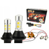 LED žiarovky 20 SMD P21W CAN BUS + smerové svetlá P21W (IN327)