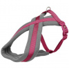 Trixie Nylonový postroj PREMIUM podšitý - orchidea 60-100 cm/25 mm