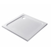 CERANO - Sprchová vanička akrylátová štvorcová Soto - biela lesklá - 80x80 cm CER-425539