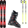 Lyžiarsky set ELAN Formula Red Quick Shift EL 7.5 GW + lyžiarky + palice