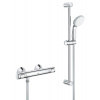 GROHE Precision Flow - Termostatická sprchová batéria so sprchovou súpravou, chróm 34841000