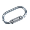 PORTWEST Portwest FP33 Twist Lock karabína - Strieborná Strieborná,