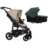 TFK Mono4 2v1 Sand Combi carrycot + Seat unit Nenafukovacie kolesá (s výplňou) Hlboká vanička Olive