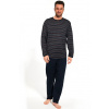 Cornette Pánske pyžamo Various 138/46 Tmavomodrá XL