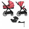 Muuvo Trick 3v1 Pure Pink Hlboká vanička Cybex Aton B2 i-Size Základňa k autosedačke