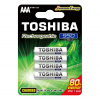 Nabíjacie batérie TOSHIBA READY TO USE AAA 1,2V 950MAH Blister 4ks