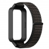 Nylónový náhradný náramok pre Xiaomi Smart Band 9 Active a Redmi Band 3 Farba: čierna