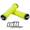ODI grips Troy Lee Designs ATV Lock-On Bonus Pack Yellow w/Gray Clamps