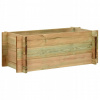 VidaXL Záhradný box, impregnované borovicové drevo, 80 cm