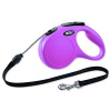 Vodítko FLEXI Classic NEW M lanko 5m/20kg ružová