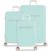 Sada cestovních kufrů SUITSUIT TR-1222/3 - Fabulous Fifties Luminous Mint - 91 L / 60 L / 32 L