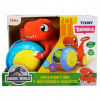 JURASSIC WORLD DINO T-REX dinosaurus ZBIERAČ LOPTY