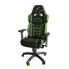 Kancelárske kreslo OMP GS-X, čierna/fluo zelená