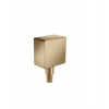 Hansgrohe Podomítkový vývod Fix Fit bronz 26455140