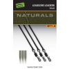 Fox Montáž Naturals Leadcore Leaders 75 cm 3 ks 50 lb