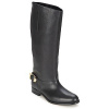 Moschino Cheap & CHIC Čižmy do mesta BUCKLE Čierna