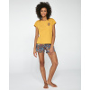 Dámske pyžamo so šortkami Ethnic L Žltá