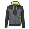 PORTWEST DX472 / Mikina so zipsom - metal grey XXXL