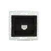 Kanlux LOGI Datová zásuvka RJ45Cat 6 - černá matná 33594