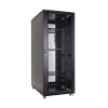 Racková skriňa 19'' 42U (800x1200mm - stojaca - čierna - perforované oceľové dvere)