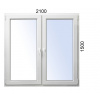 Rehau Synego Standard Rehau Synego Standard, 2100x1500, plastové okno