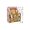 Drevený domček pre bábiky s LED osvetlením, MX__5900779958845