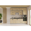 Casarredo SUNRISE 1 štýlová kuchyňa 260, dub Sonoma / grey unicolor