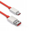 Kábel OnePlus USB - USB typ C 1 m červený