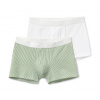 Tchibo - Boxerky - pre pánov - veľ. XL/7 - farba: biela/s prúžkami
