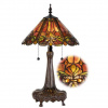 Lampa do obývačky Tiffany Mega kolekcia FIRE Ø40*85