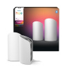 8720169385931 Philips Hue White and color Gradient Play Wall Washer stolové svietidlo 20W/1035lm 2000-6500K+RGB biela 2-set + PSU + plug
