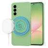 Techsuit SoftFlex MagSafe – puzdro na Samsung Galaxy A56 5G – mätovozelený KF2344711