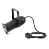 Eurolite LED PAR-16 spot černý, 3x3W LED 3200K