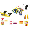 BLACKBIRD E23V05 komplet nálepiek (polepov) SUZUKI RM 125/250 '01-'24 replika tímu Suzuki 2003