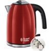Elektrická kanvica Russell Hobbs Colours Plus 2400 W 1,7 l červená