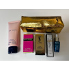 YSL SET: Prada Candy EDP 6,5ml + YSL Libre EDP 3ml + Armani My Way Sprchový gél 75ml +YSL Top Secrets Instant Moisture Glow 5ml + Biotherm Life Plankton Elixir 7ml + YSL Kozmetická taška pre ženy