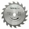 yato Kotouč na dřevo 185 x 20 mm 18z YT-6063