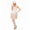 CHARLESTON 20'S RETRO ŠATY BÉŽOVÁ (CHARLESTON 20'S RETRO ŠATY BÉŽOVÁ)