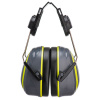 PORTWEST Sluchátka PW76, HV Extreme Medium Clip-On POR-PW76GYR Šedá/žlutá