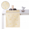 Behun na stol - Strieborný behúň, zlato 100 x 30 cm (Ameliahome Polyester Tread (30x100) Vianoce)