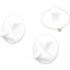 Skrutky na šilt SHOEI white 3KS